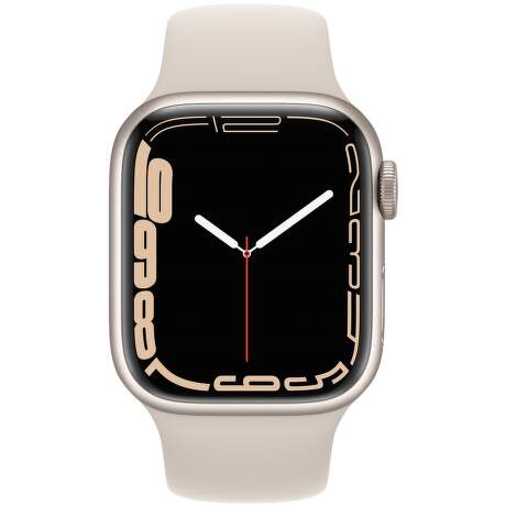 Apple Watch Starlight Aluminium design