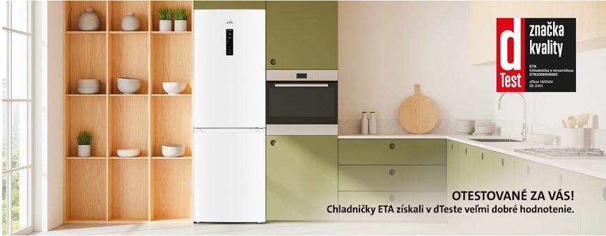 Objavte veľké spotrebiče značky ETA Objavte veľké spotrebiče značky ETA